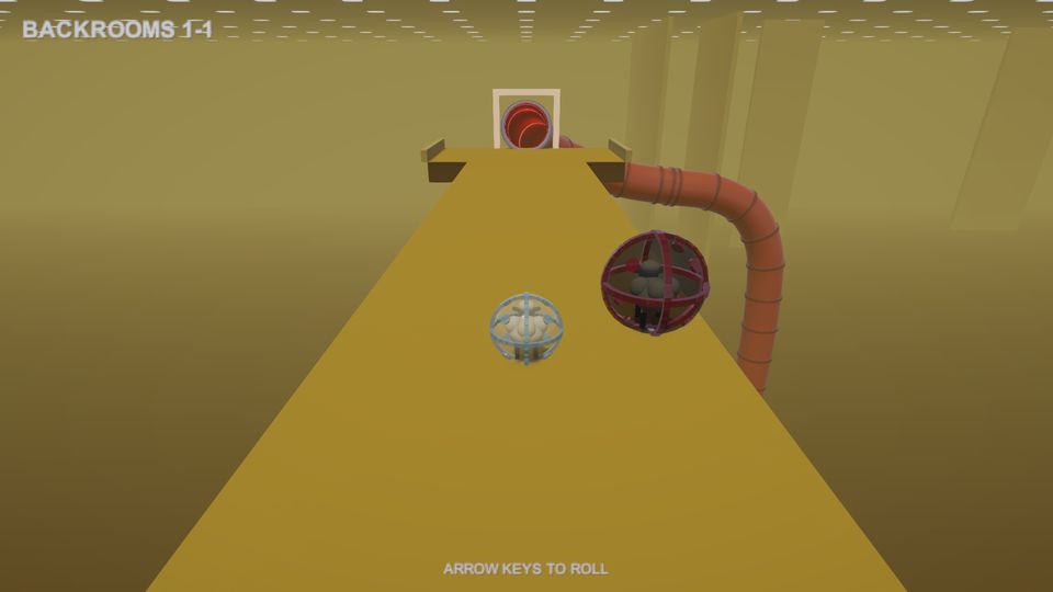 World 1, Backrooms: the sheep's ball on the first course