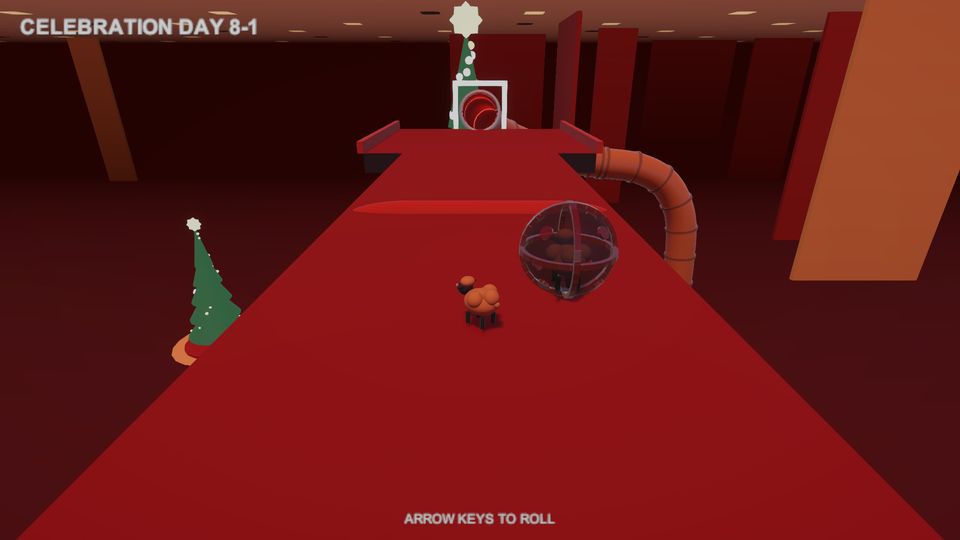 World 8, Celebration Day: the sheep's ball on the first course