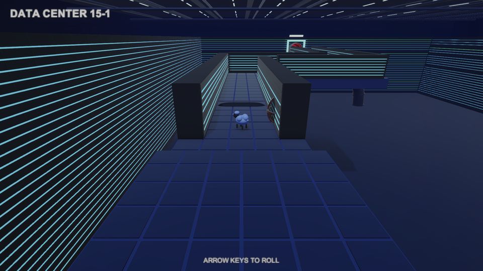 World 15, Data Center: the sheep's ball on the first course